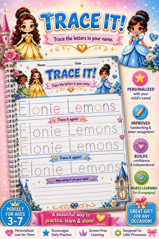 Princess Themed Busy Book