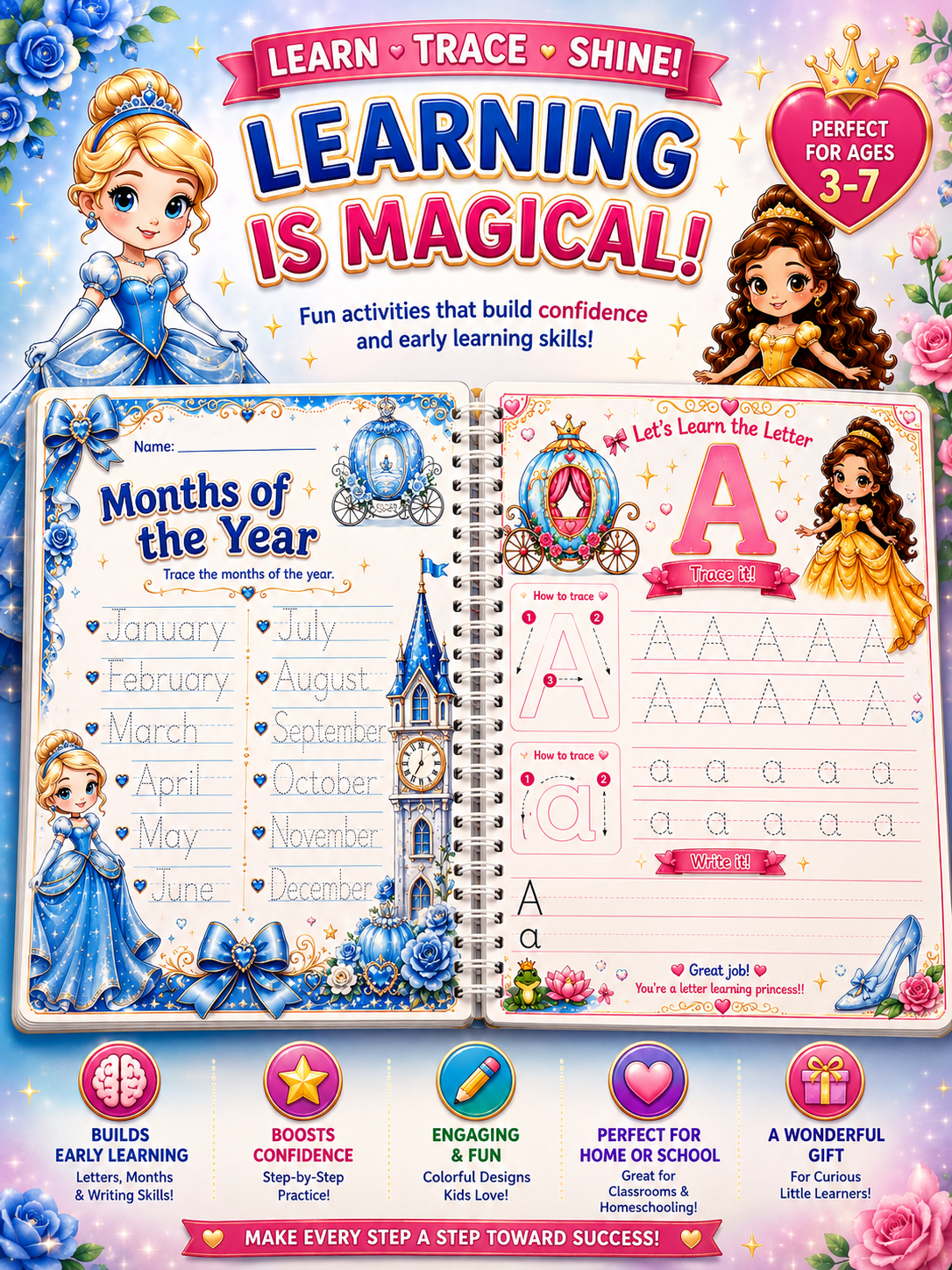Princess Themed  Busy Book