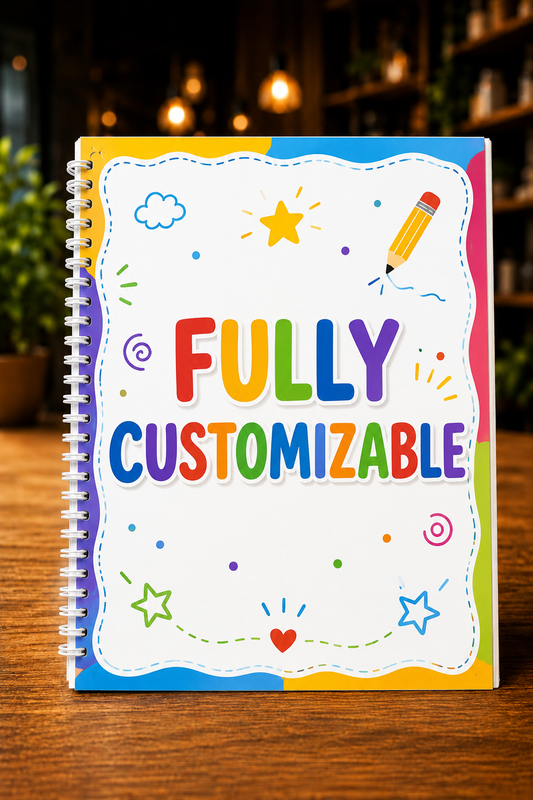 Fully Customized Busy Book